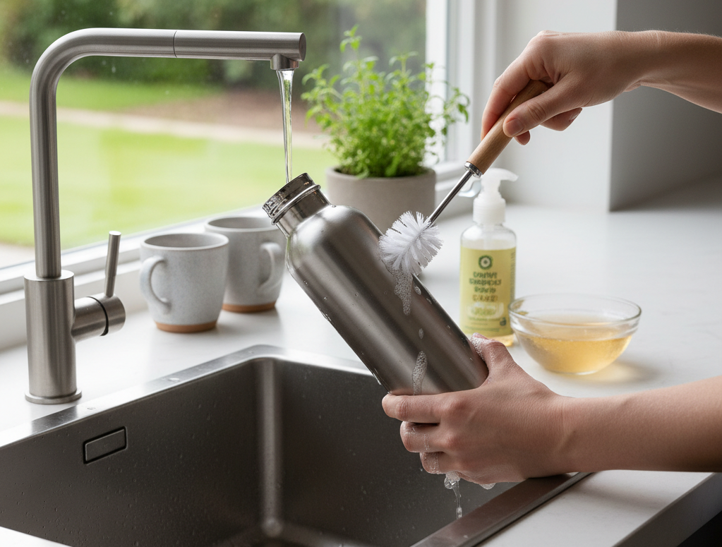 Trinkflaschen richtig reinigen – so bleibt deine Flasche hygienisch sauber