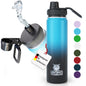 Lenxo Bottle 700 ml - Blau-Schwarz