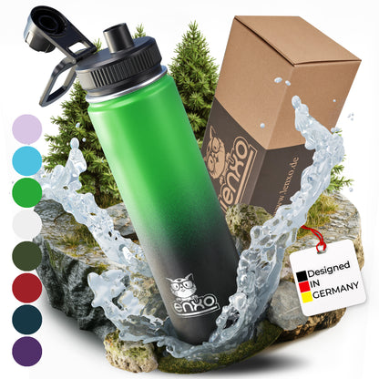 Lenxo Bottle 700 ml - Grün-Schwarz