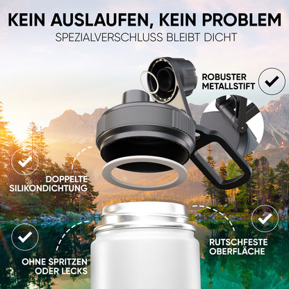 Lenxo Bottle 700 ml - Weiß-Schwarz