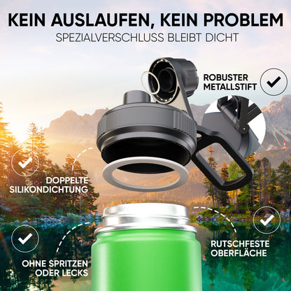 Lenxo Bottle 700 ml - Grün-Schwarz